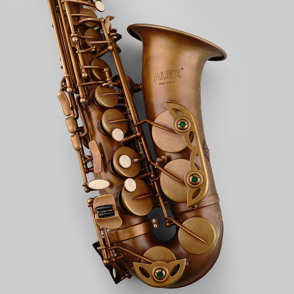 Saxofón Alto Alex semiprofesional AAS-200NL
